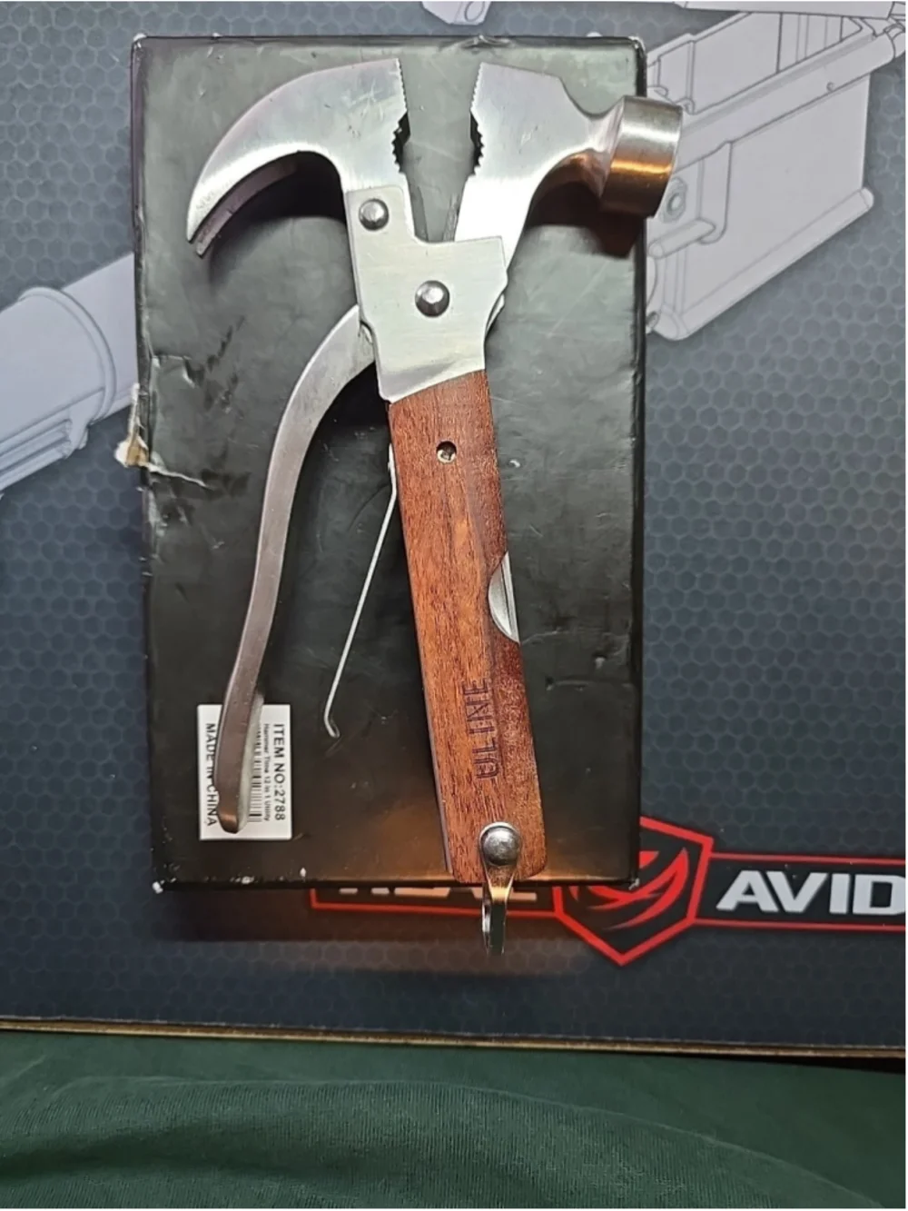 Mad Man 12-In-1 Hammer Time Utility Tool New open box Mint Father's Day Gift